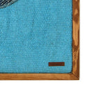 Solid wood frame corner and Arconiz maker's label - WA-FSH-DEN-5050-032