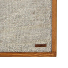 Solid wood frame corner and Arconiz maker's label - WA-BUL-TAN-5050-043