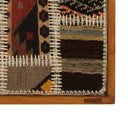 Solid wood frame corner and Arconiz maker's label - WA-PCH-RED-6696-075