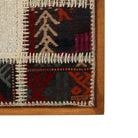 Solid wood frame corner and Arconiz maker's label - WA-FLK-BRO-9565-089