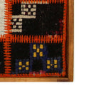Solid wood frame corner and Arconiz maker's label - WA-PFH-ORA-9565-091